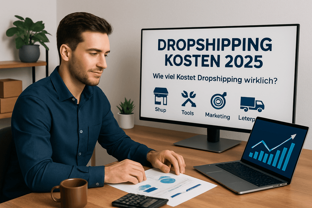 Dropshipping Kosten 2025 – Was kostet Dropshipping wirklich? Kompletter Kostenüberblick
