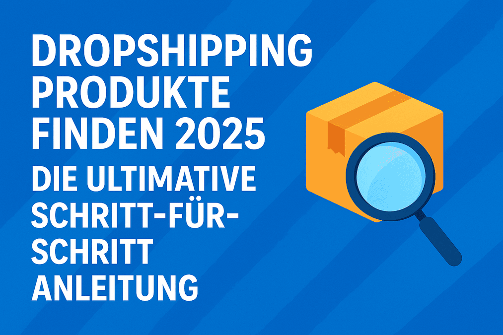 Dropshipping Produkte finden 2025 – Die ultimative Schritt-für-Schritt Anleitung