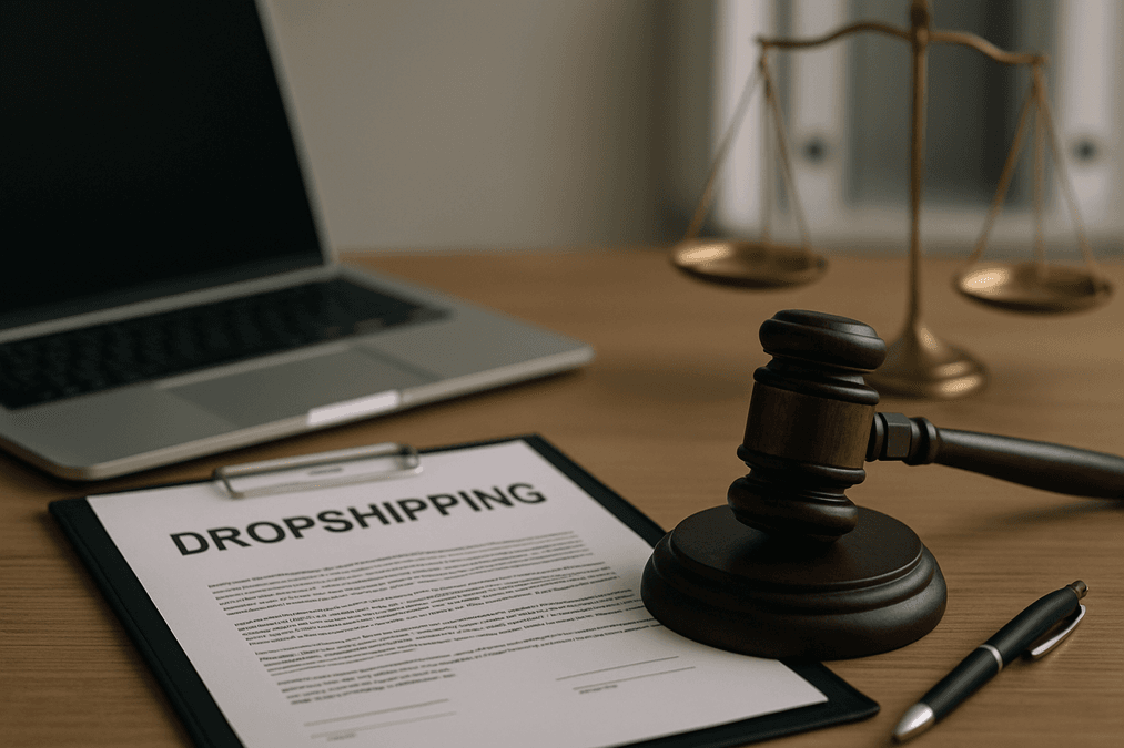 Dropshipping rechtliche Grundlagen 2025 – Impressum, AGB & Co.