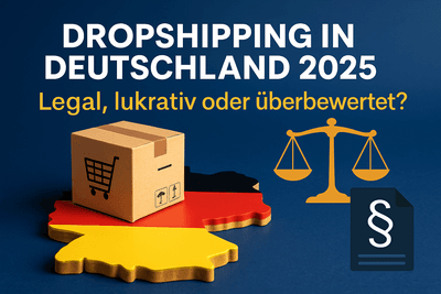 Dropshipping in Deutschland 2025 – Legal, lukrativ oder überbewertet?